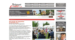 Desktop Screenshot of maignaut.com